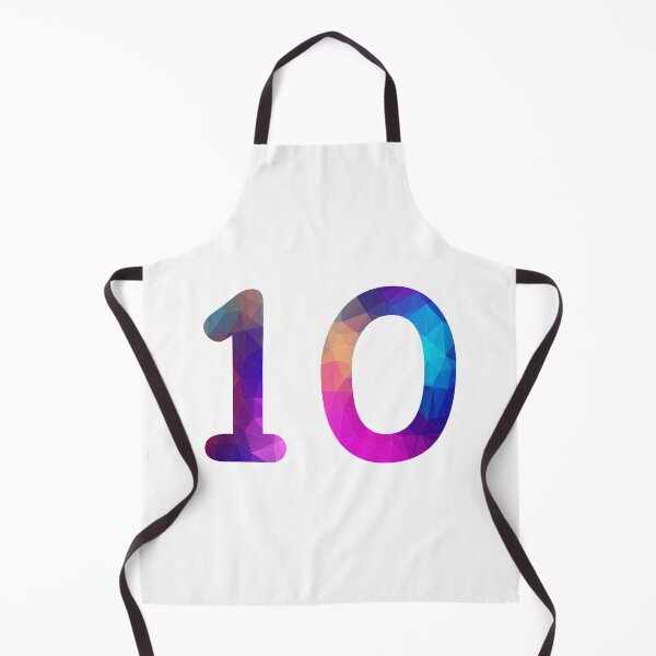 Item preview, Number 10 Colorful Art Funny Ten Gift designed and sold by Shariss.
