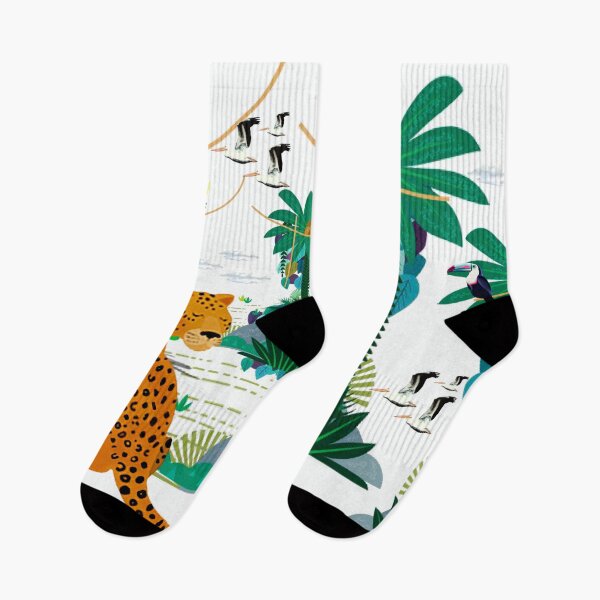 Item preview, Tropical Jungle Illustration Pattern  designed and sold by MarcSabuncu.
