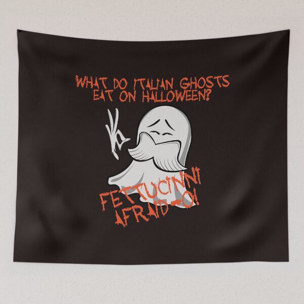 Item preview, Cheesy Italian Halloween Dad Joke Shirt designed and sold by TrndSttr.