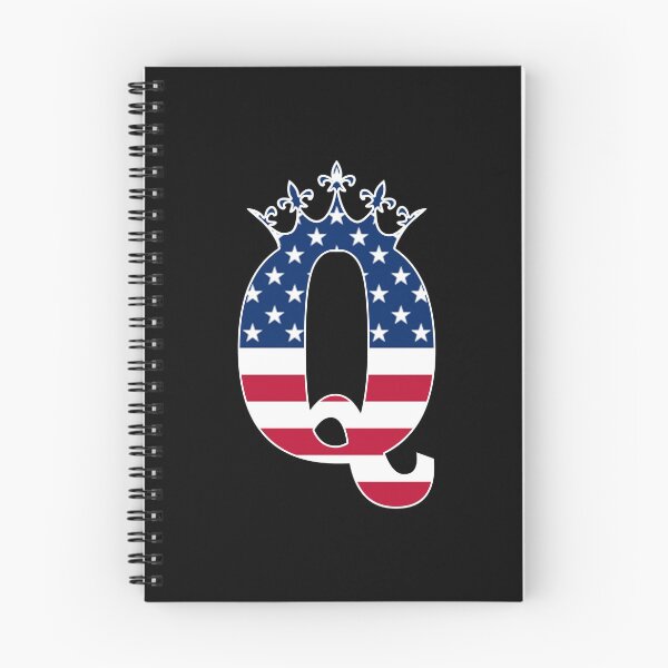 Item preview, Letter Q Capital Alphabet American Flag Queen Q Gift designed and sold by Shariss.