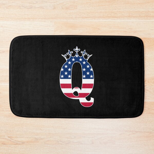 Item preview, Letter Q Capital Alphabet American Flag Queen Q Gift designed and sold by Shariss.