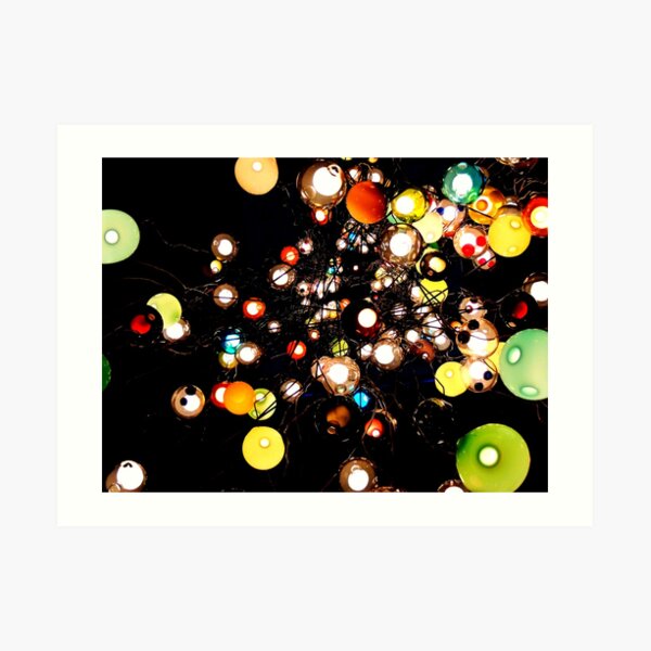 Light Installation Art Print