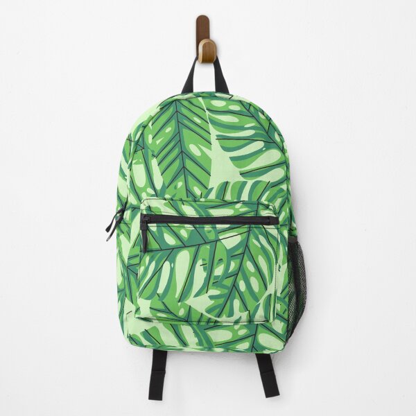 Item preview, Palm leaves pattern with green background designed and sold by MJSemedo.
