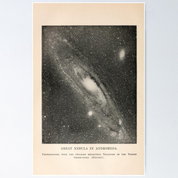 Great nebula in Andromeda Poster