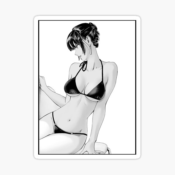 Aesthetic Swimsuit Babe Sticker