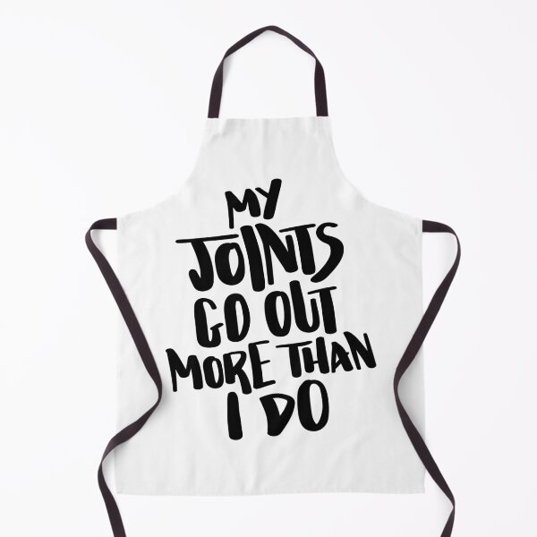 Item preview, My Joints Go Out More Than I Do Hand Lettered Quote designed and sold by BexGrimwood.