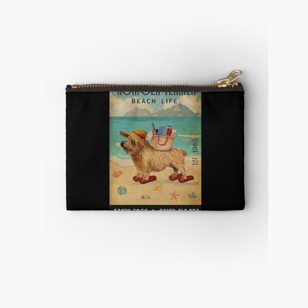 Item preview,  Vintage Norfolk Terrier dog Beach Life Sandy Toes designed and sold by Douglafa.