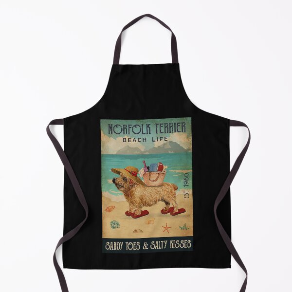 Item preview,  Vintage Norfolk Terrier dog Beach Life Sandy Toes designed and sold by Douglafa.