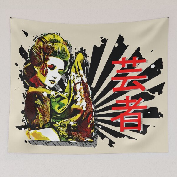 Item preview, Anime Geisha Girl designed and sold by designprotocol.
