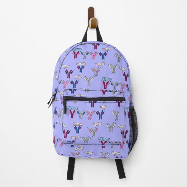 Item preview, Cute Antibodies on a Vaccination Rally on Dark Blue designed and sold by fogoosherie.