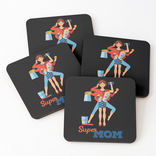 Item preview, Super Mom, Happy Mother's Day designed and sold by ZaydounStark.