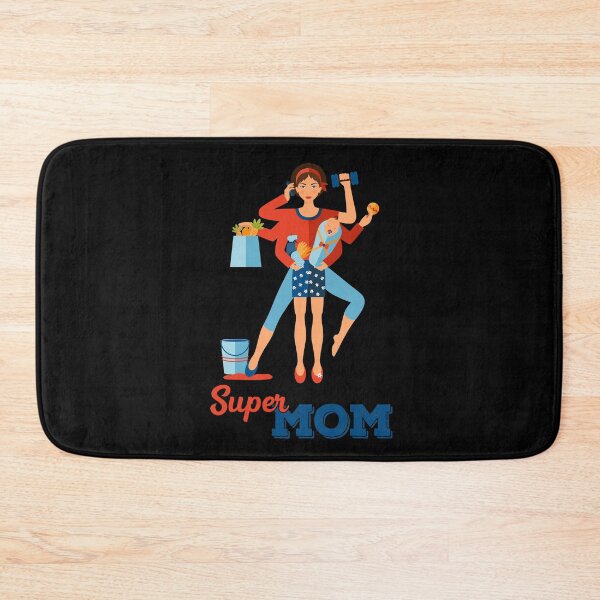Item preview, Super Mom, Happy Mother's Day designed and sold by ZaydounStark.