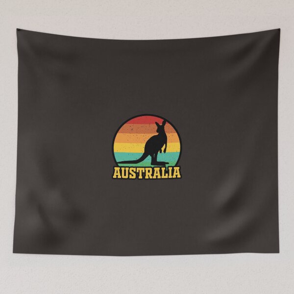 Item preview, Retro Sunset Australian Kangaroo  designed and sold by DynastyArt.