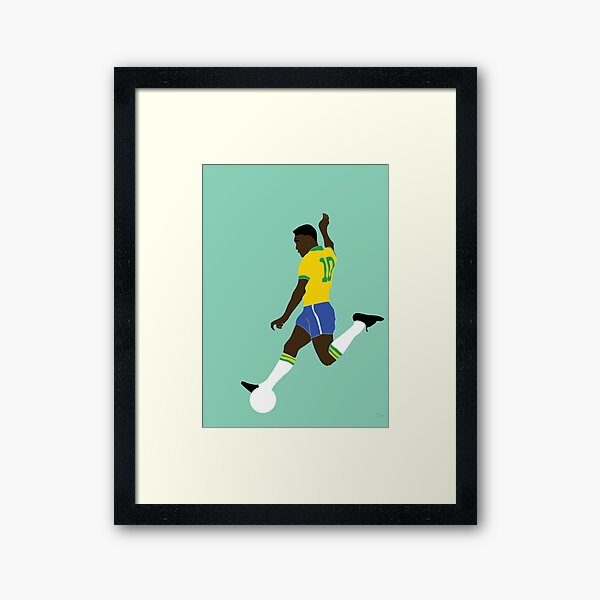 Pelé Framed Art Print