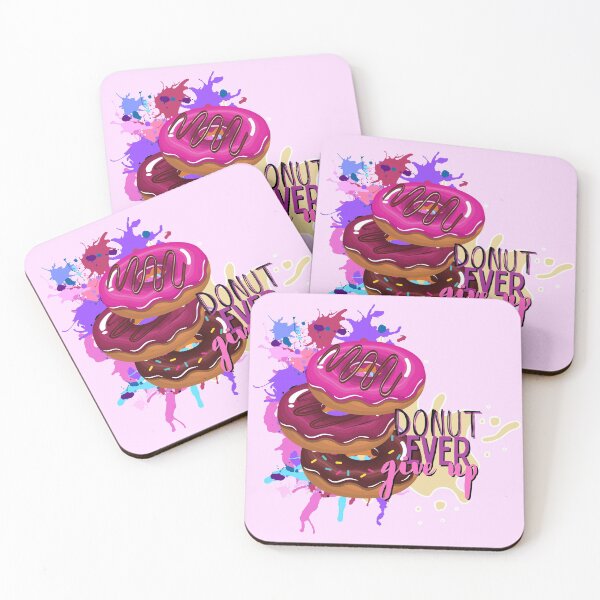Item preview, Donut Ever Give Up designed and sold by indigofox-x.
