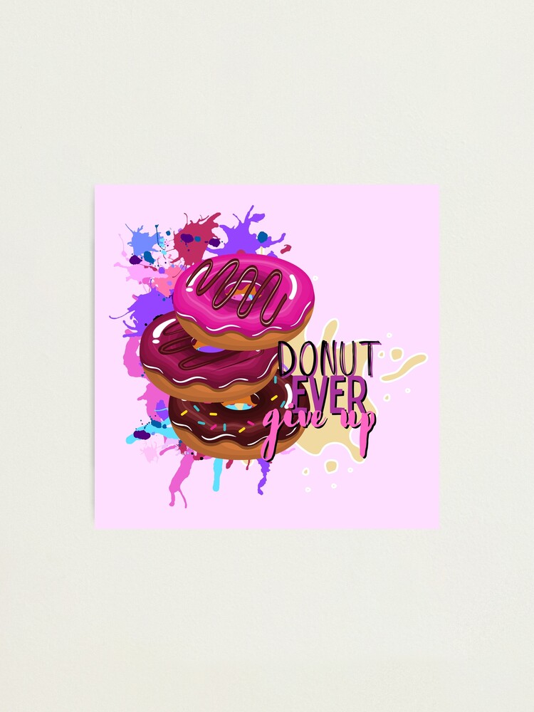 Donut BUTT | Photographic Print