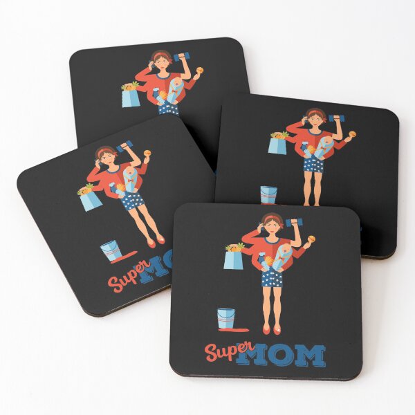 Item preview, Super Mom, Happy Mother's Day designed and sold by ZaydounStark.