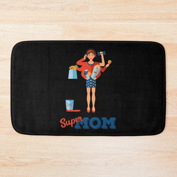 Item preview, Super Mom, Happy Mother's Day designed and sold by ZaydounStark.
