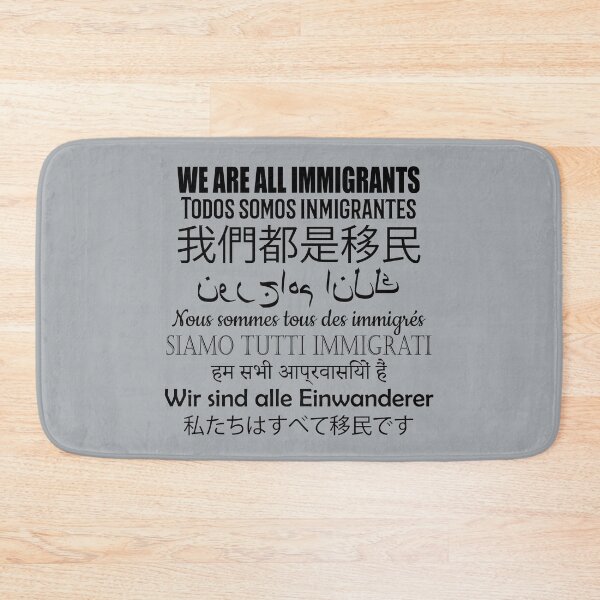 Item preview, We Are All Immigrants Translated Pro Immigration designed and sold by TrndSttr.