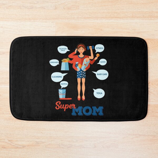 Item preview, Super Mom, Happy Mother's Day designed and sold by ZaydounStark.