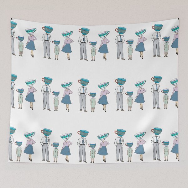 Item preview, The teacup family  designed and sold by Love-M-designs.