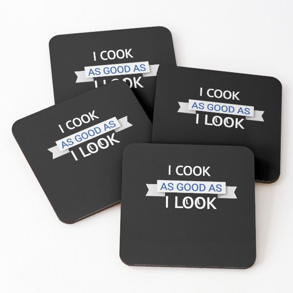 Item preview, I COOK AS GOOD AS I LOOK APRON GIFT  designed and sold by MouhamedMadani.