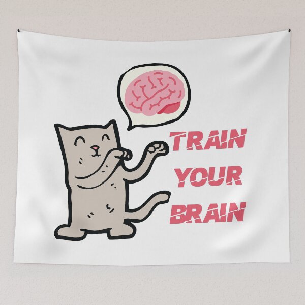 Item preview, train your brain funny  designed and sold by Rscreative18.