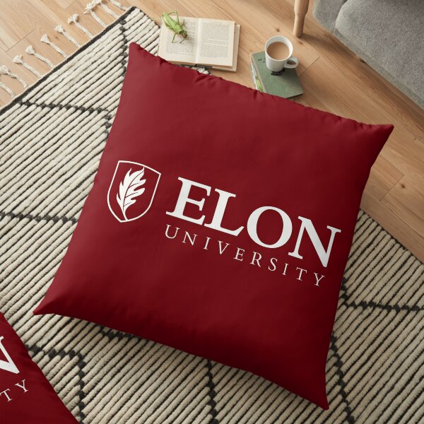 The Elon University Floor Pillow
