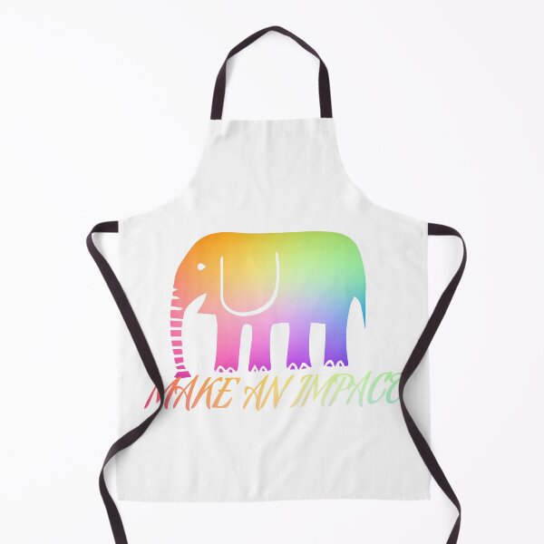 Item preview, Make An Impact Rainbow Elephant designed and sold by yurahbom.