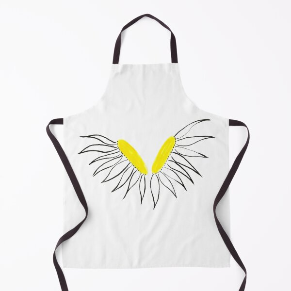 Item preview, Daisy Yellow Coneflower Heads White Petals Hand Drawn designed and sold by H3designs.