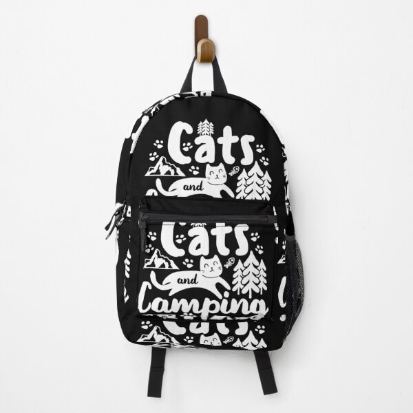 Item preview, Cats And Camping | Camp With My Cat designed and sold by GravitiTees.