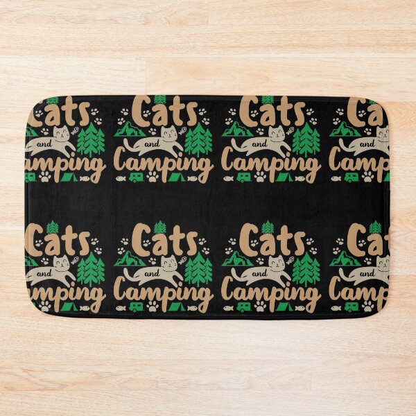 Item preview, Cats And Camping | My Cat Loves To Camp designed and sold by GravitiTees.