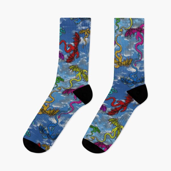 Item preview, cloudy with a chance of dragons designed and sold by EspDzines.