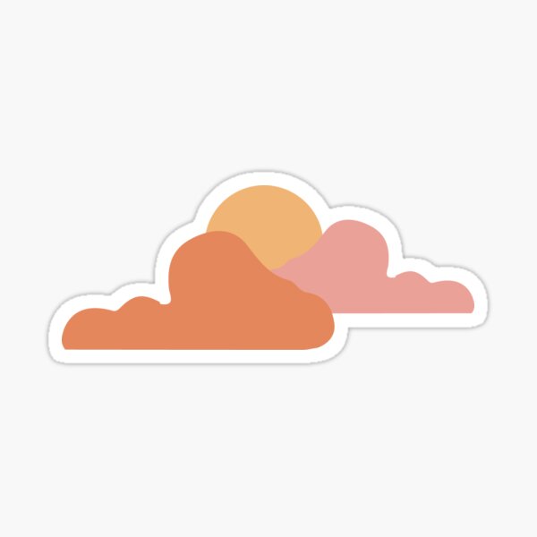 SUNSET Sticker