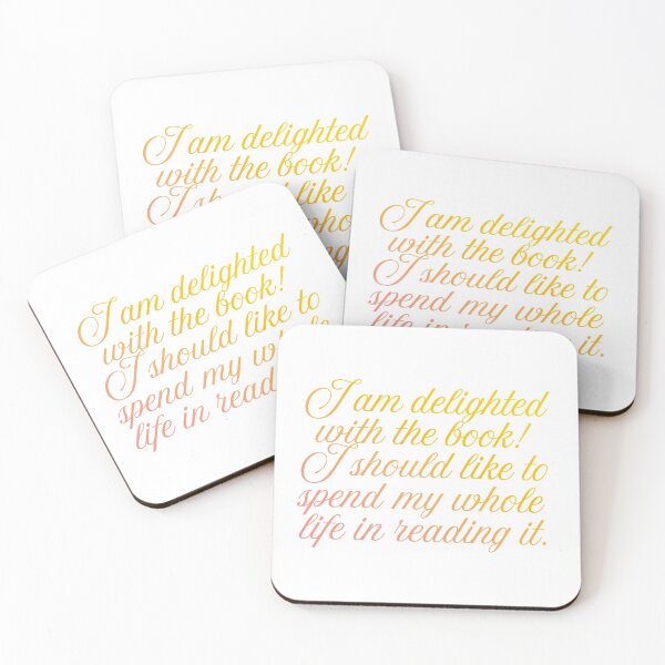 Item preview, Jane Austen Quote from Northanger Abbey designed and sold by rissidesigns.
