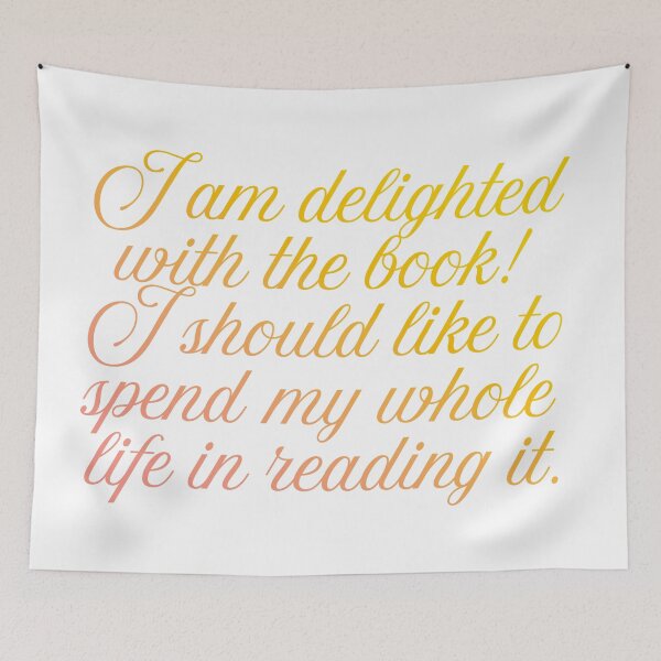 Item preview, Jane Austen Quote from Northanger Abbey designed and sold by rissidesigns.