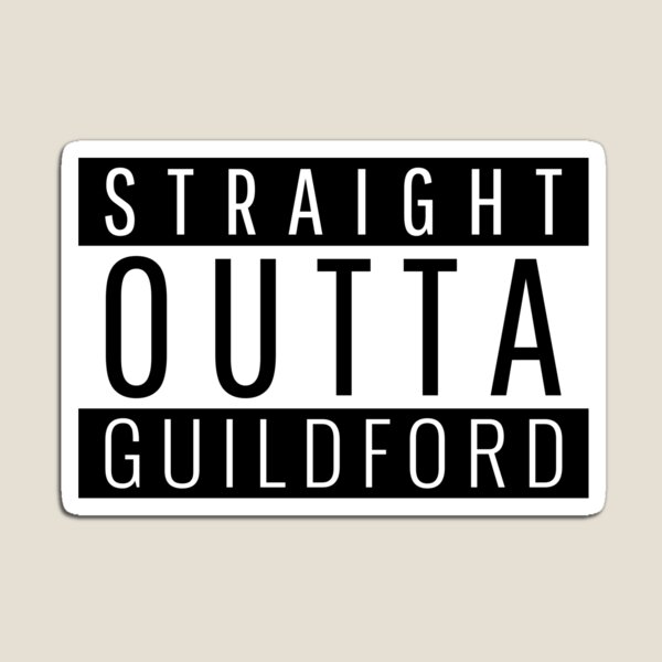 Item preview, Straight Outta Guildford Surrey  designed and sold by Teelogic.
