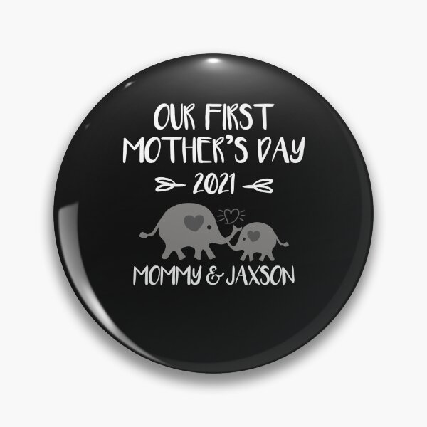 Item preview, Our First Mother's Day 2021 Mommy Elephant  designed and sold by saztech.
