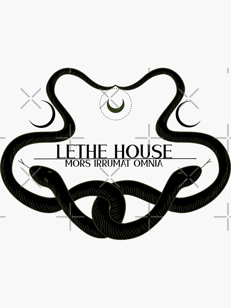 Lethe House Sticker for Sale by Coven-Creations