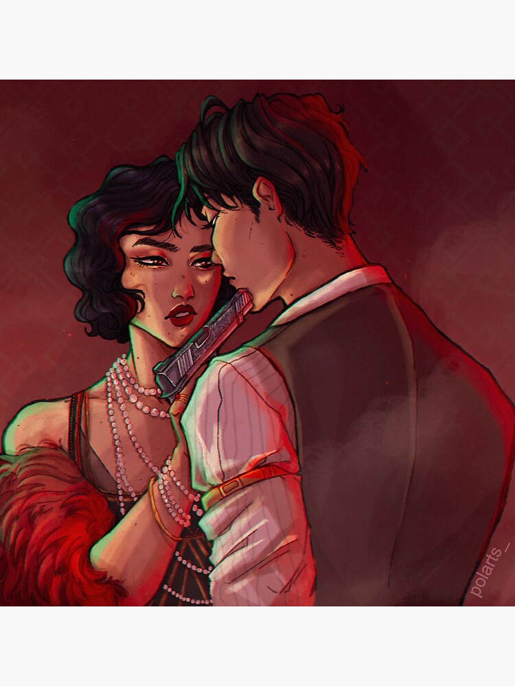 "Juliette and Roma" Sticker for Sale by Polartss Redbubble