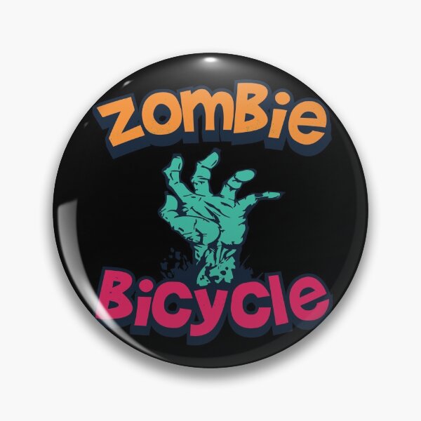 Item preview, Zombie driving bicycle designed and sold by pixeldsigns.
