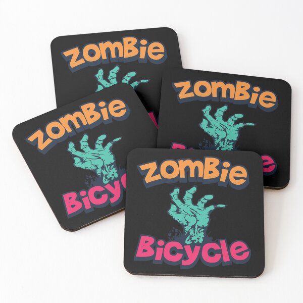 Item preview, Zombie driving bicycle designed and sold by pixeldsigns.