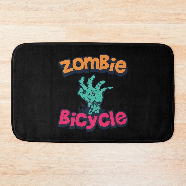 Item preview, Zombie driving bicycle designed and sold by pixeldsigns.