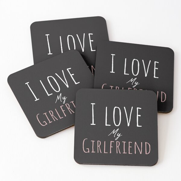 Item preview, Copie de I love my girlfriend : cute idea for lovers designed and sold by SIMO-STORE.