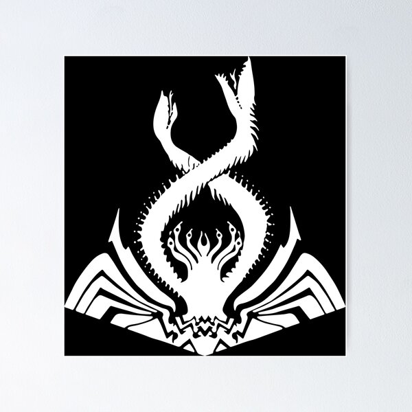 Item preview, Thrawn's Chimaera Logo WHITE designed and sold by DarthCobay.