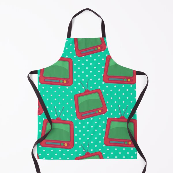 Item preview, retro television seamless pattern designed and sold by werezu.