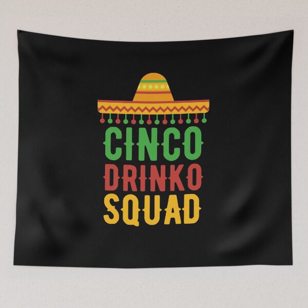 Item preview, cinco drinko squad designed and sold by aimanart.