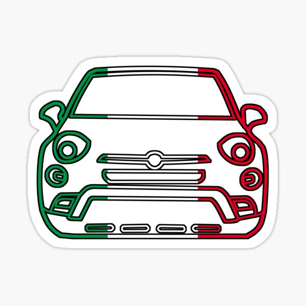 Fiat 500x sticker - .de