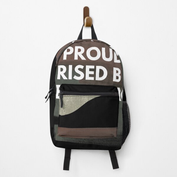 Item preview, Proudly rised by a boss mom in black designed and sold by ForeverInColors.