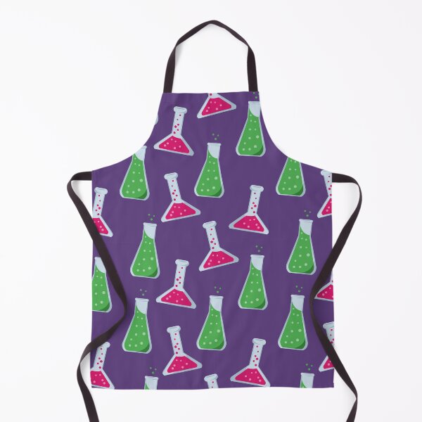 Item preview, chemical lab flask seamless pattern designed and sold by werezu.